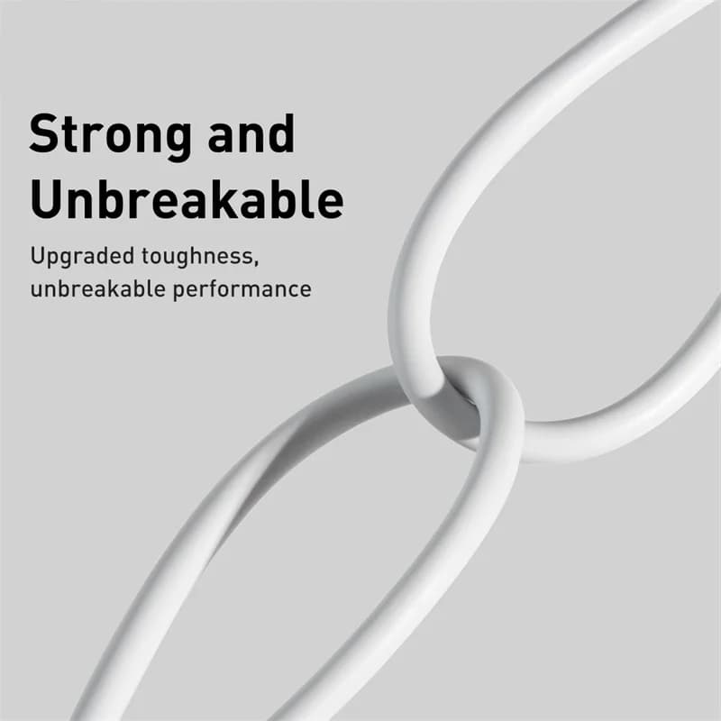 Kabel Data Pengecasan Pantas USB-A ke Lightning